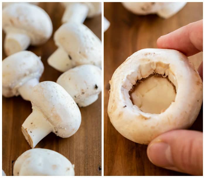 White Button Mushrooms